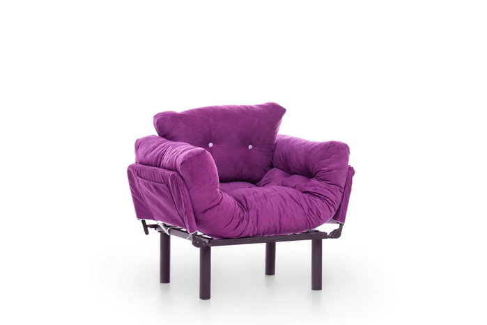 Atelier Del Sofa Nitta Single - Púrpura